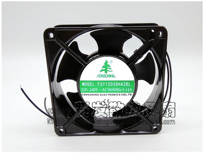 全新原装正品 FONSONING FSY12038HA2BL 12038 220v 交流散热风扇