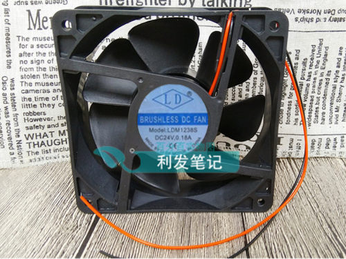 LD 12038 LDM1238S 24V 0.18A 12厘米电源机箱含油超静音散热风扇