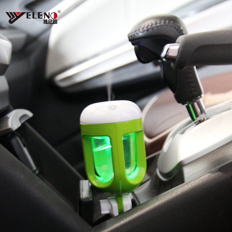 创意迷你香薰车载加湿器 负离子空气净化车载加湿器定制