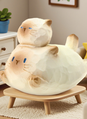 正版猫猫PAL情绪盲盒创意摆件可爱卡通萌趣桌面装饰公仔手办礼物