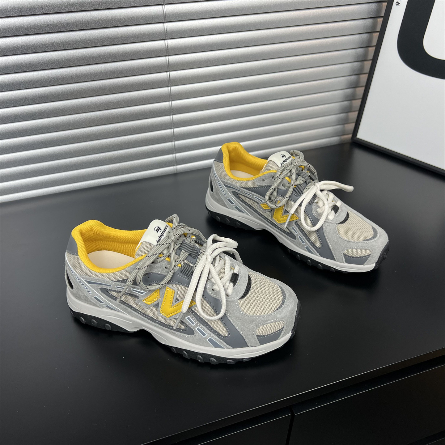 真皮厚底登山德训鞋女2026春季新款防滑透气百搭休闲运动阿甘鞋子,女鞋,德训鞋,淘宝优惠券,粉丝福利购,淘宝优惠卷