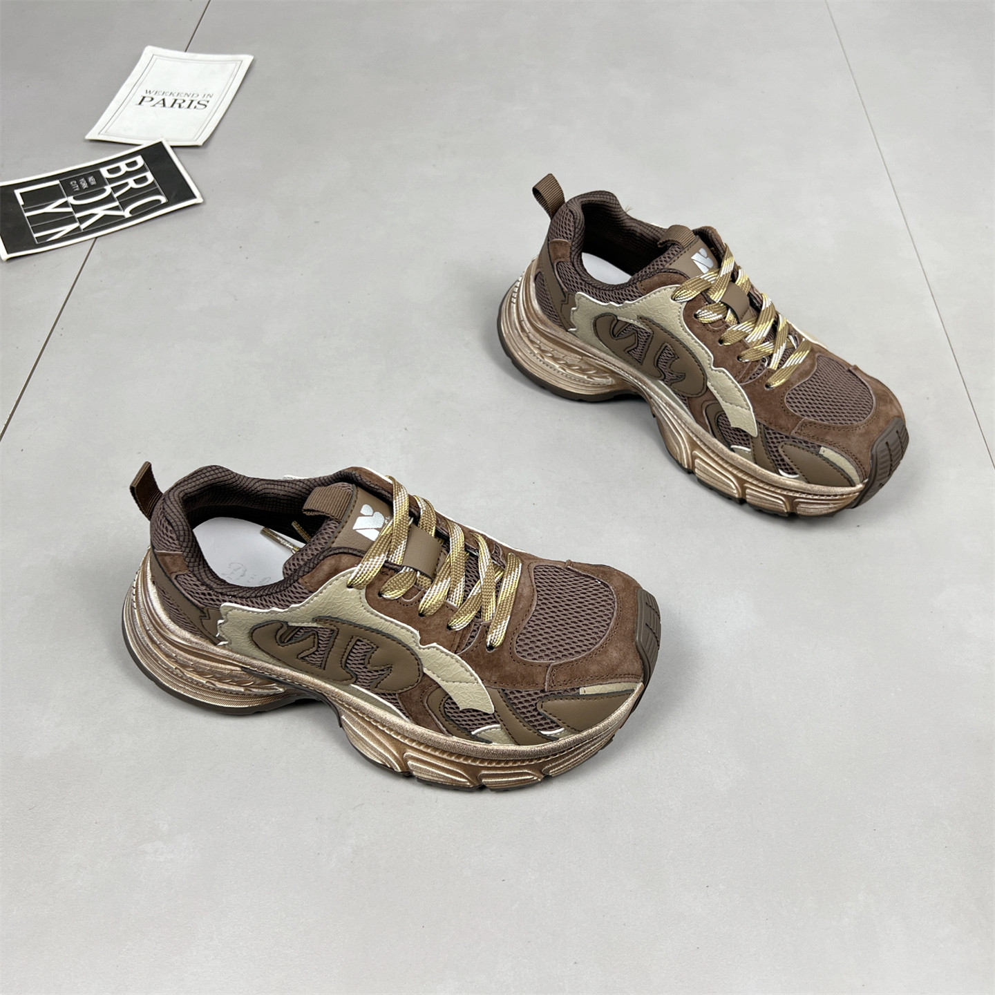 真皮小怪兽老爹鞋女2025秋季