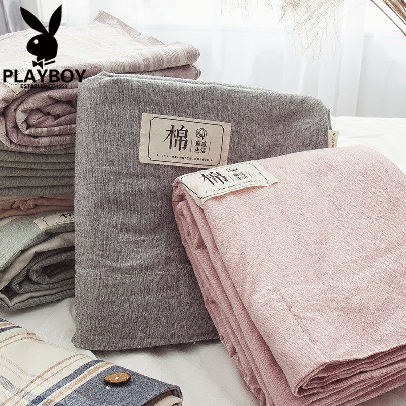Dandy Japanese Solid Cotton Washed cotton Quilt cover singleton pure cotton thickening Single student dormitory Quilt coverin the Bedclothes , Quilt  category - from Buy2taobao.com to provide professional Taobao agent buy service