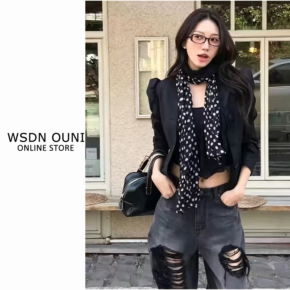 【韩款褶皱丝巾】夏季薄款文艺高级感系脖围巾韩系氛围感长条丝巾