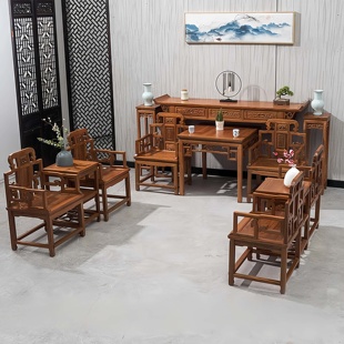 厂家直销中堂六件套四件套12件套条案八仙桌供桌农村堂屋客厅条几