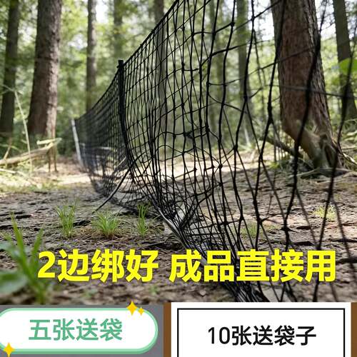 防养殖专用防蛇尼龙网柔软高丝坚固学校园区山区草地户外用