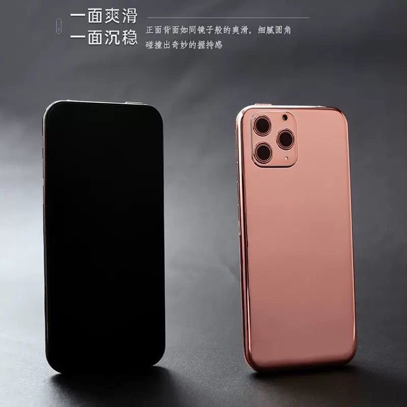 迷你手机充电打火机模型防风创意USB个性点烟器金属超薄个性刻字