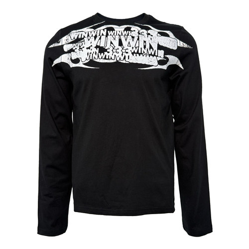 pccvision333双色印花圆领长袖