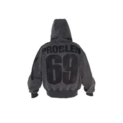 PCCVISION做旧套头卫衣