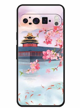 国潮古风适用于谷歌pixel10proXL/9pro浮雕手机壳Google Pixel9A软壳8pro国风Pixel7pro锦鲤Pixel4A古风5XL