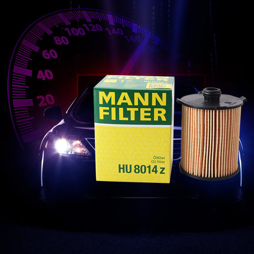 曼牌滤清器HU8014Z机油滤芯格适用于沃尔沃S60XC60XC90S90