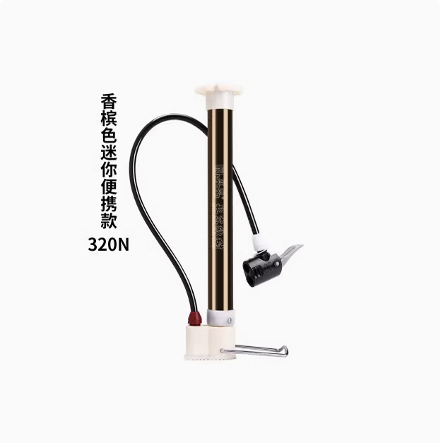 欧耐便携式打气筒 迷你铝合金自行车摩托车电动车山地车打气筒