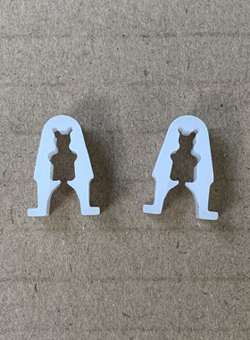 适配特斯拉ModelY Model3空调滤芯挡板中央扶手箱两侧板卡扣卡子