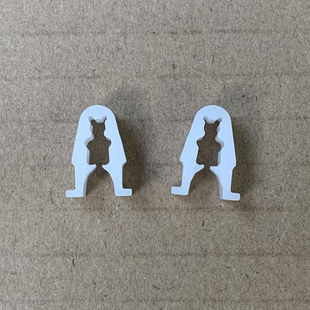 适配特斯拉ModelY Model3空调滤芯挡板中央扶手箱两侧板卡扣卡子