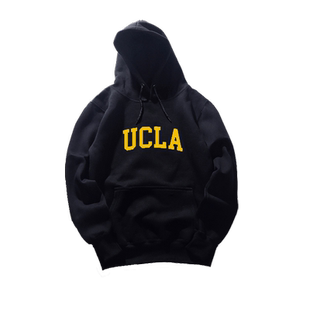 秋冬ucla卫衣男女美国加州大学洛杉矶分校篮球运动校服宽松外套潮