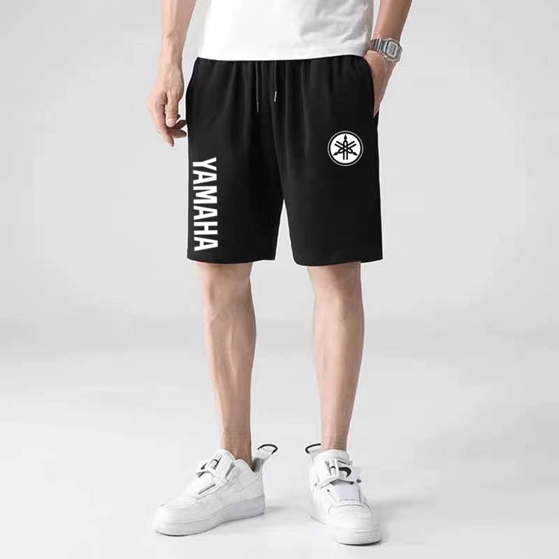 雅马哈摩托车短裤男女可定制赛车机车裤子骑行衣服宽松运动五分裤