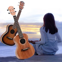 Đàn ukulele 23 inch dành cho người mới bắt đầu học sinh trưởng thành nhỏ guitar trẻ em nhạc cụ uklele 21 inch 26 inch - Nhạc cụ phương Tây kèn tàu
