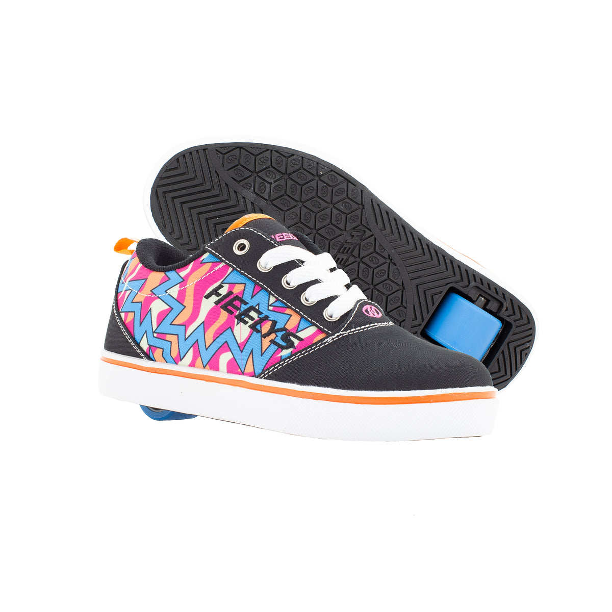 美国正品heelys男款超轻时尚暴走鞋单轮青少年帆布鞋四季款轮子鞋
