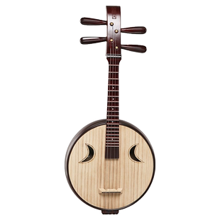 乐海小阮501Z乐器徐阳牌阮族专业山榆木小阮钢品官帽头饰