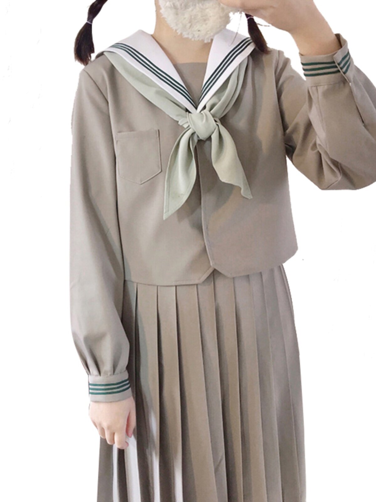 [CLEARANCE NON-REFUNDABLE AND NON-EXCHANGED] [HE XINLIANG] ST. CARTERS ORIGINAL JK UNIFORM SAILOR UNIFORM INTERMEDIATE SUIT