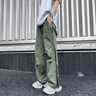 网眼透气速干排扣冲锋裤夏季美式
