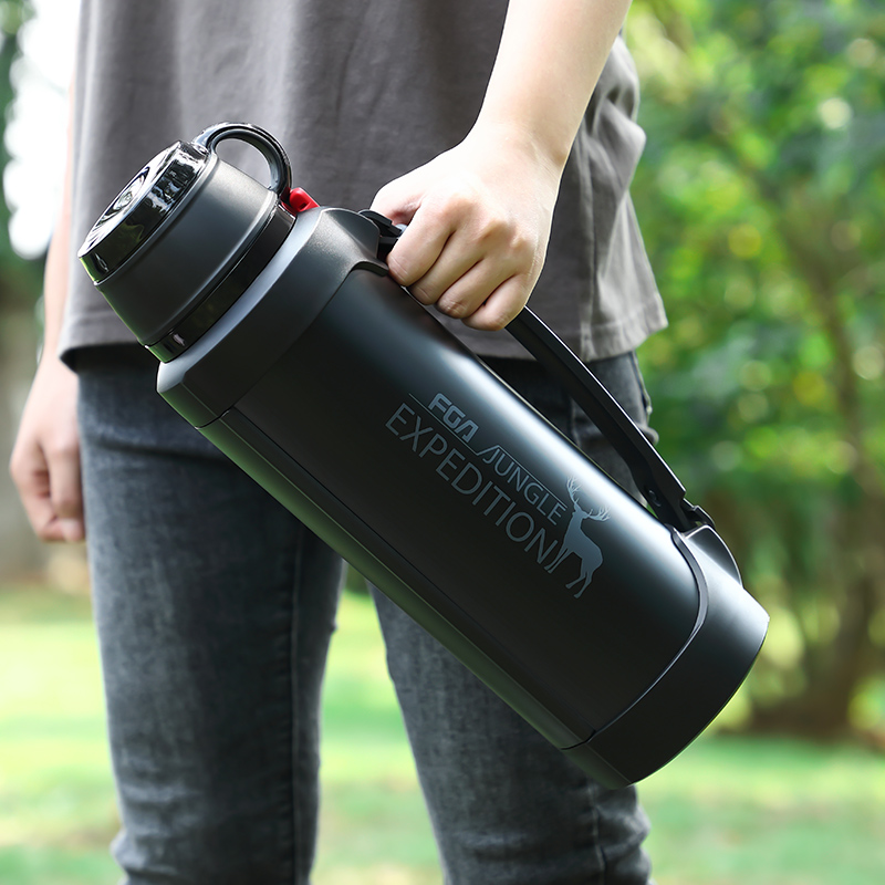 富光保温水壶家用保温瓶户外旅行便携暖壶男女大容量保温杯2000ml