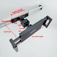 30 aluminum profile display stand, vesa workstation screen, 3040 simulated racing car assembly line industrial screen hanger thumbnail 7