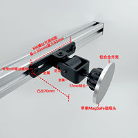 30 aluminum profile display stand, vesa workstation screen, 3040 simulated racing car assembly line industrial screen hanger thumbnail 8