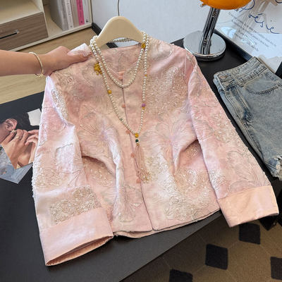 中式短外套时尚2026年春季新款