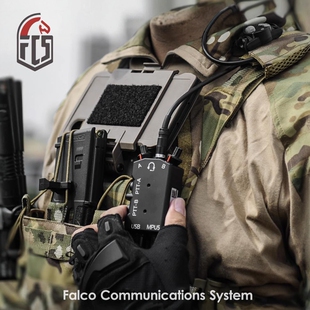 FCS全金属CNC精制版MPU5 DUAL宝峰.摩托罗拉.海能达对讲机双通PTT