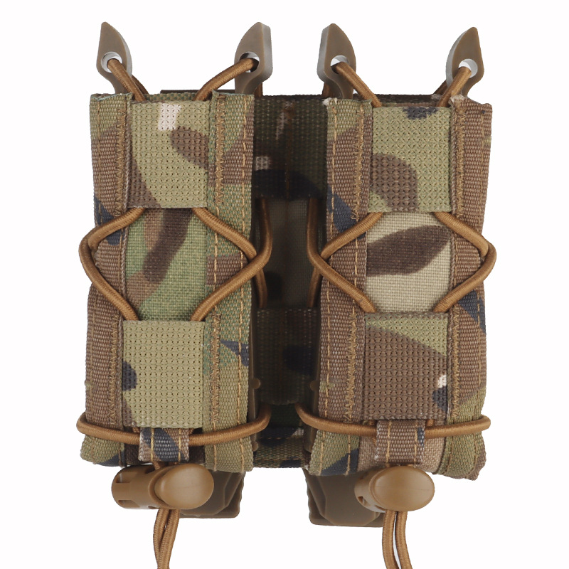 WST虎式短款9MM双联快拔套MOLLE