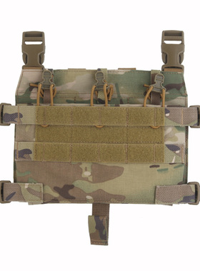 WST R款战术JPC 2.0背心胸挂魔术贴底面通用M4三联5.56前面板迷彩