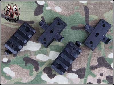 头盔配件模块电筒导轨支架底座