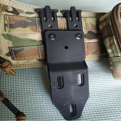 美式沙发里兰579/G17快拔套转接配件P1套背心MOLLE胸挂腰封下沉板