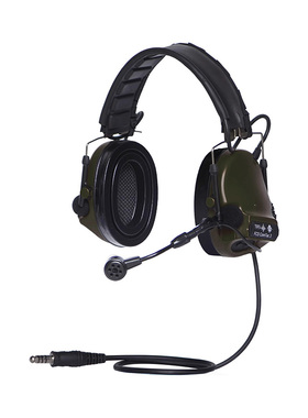 FCS COMTAC3新品DSP拾音降噪战术耳机通迅语音版本CS射击硅胶耳罩