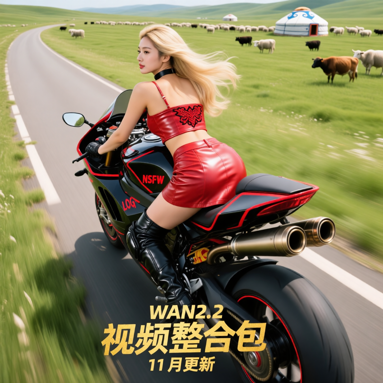 全新升级comfyui-wan2.2视频整合包工作流（含NSFW）11月更新