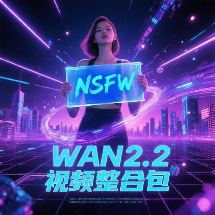 全新升级comfyui整合包wan2.2量化版wan2.2视频工作流（含NSFW）