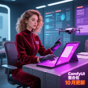 Comfyui高级整合包10月4日更新满血版,支持50系及以下显卡工作流