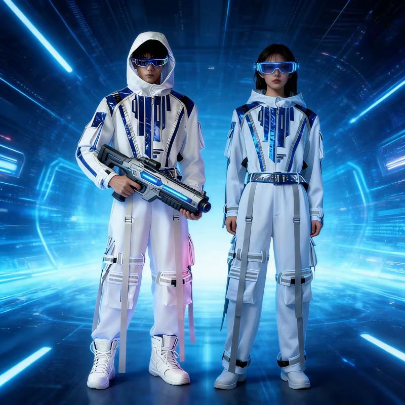 未来纪元太空科幻宇航员演出服租图片
