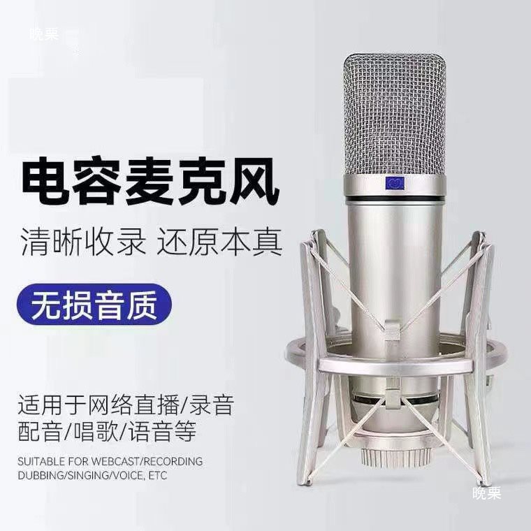 Neumann/诺音曼 U87 专业高端麦克风 大振膜电容话筒 录音棚标配