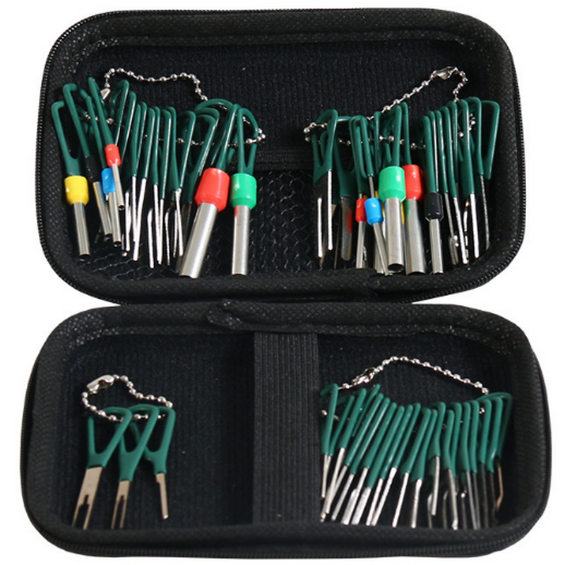 新款线路端子退针器汽车维修拆卸工具电源四芯插头退线器防滑手柄