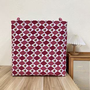 加厚100L大容量红樱桃可折叠束口防潮棉被收纳筐 50X40X50高