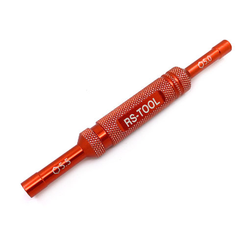 模型玩具车修车工具 5.0 5.5 MM M2 M3螺母通用拆装套筒 快拆扳手