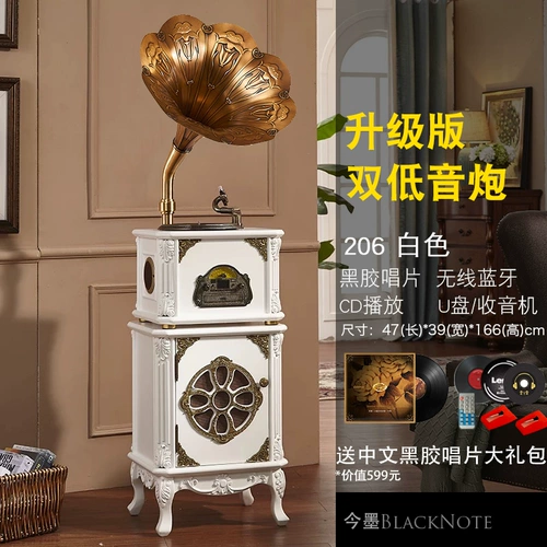 Voly Voices Retro Black Collagen Recorder Старый стиль гостиная Классическая пленка Drib Vinyle Dibcano Drum Sound