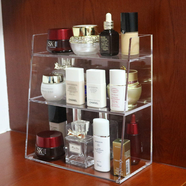 亚克力美妆化妆护肤品卧室收纳盒梳妆台多层置物架桌面整理,收纳整理,桌面收纳盒,淘宝优惠券,粉丝福利购,淘宝优惠卷