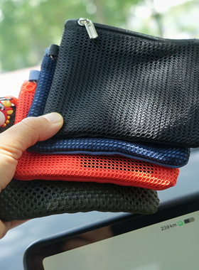 随身携带双层拉链身份证卡包新款便携零钱杂物包大容量耳机收纳包