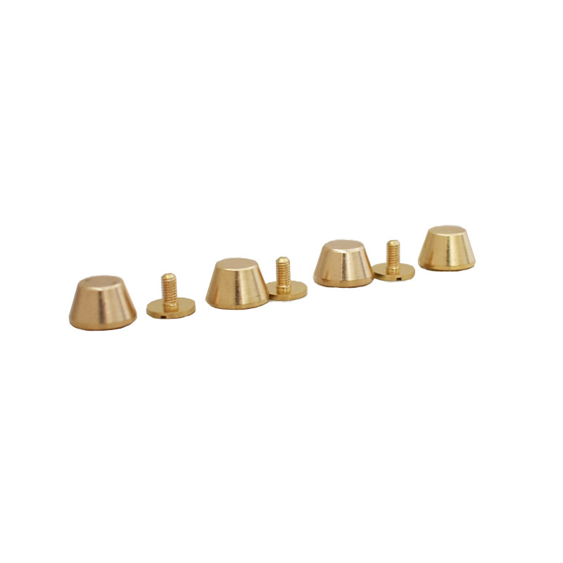 PURE COPPER CLAD BASE HARDWARE ACCESSORIES BOTTOM NAILS SCREWS TO PREVENT WEAR AT THE BOTTOM OF THE BASE SCREWS NUTS FIXING BUCKLES