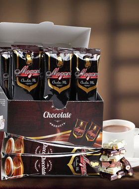 摩岛香浓热巧克力味可可粉原味烘焙速溶冲饮cocoa朱古力30g*12条