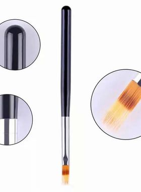 Nail Tools Nail Brush Serrated Powder Bar Black Bar Nail Pen