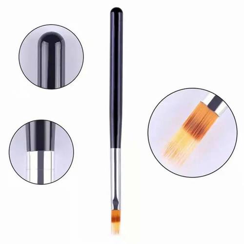 Nail Tools Nail Brush Serrated Powder Bar Black Bar Nail Pen